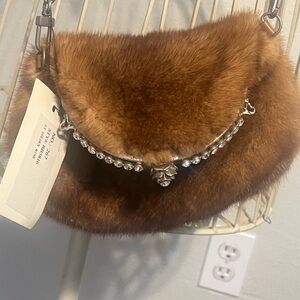 Vintage Fur Mink Purse! Showstopper (New Shots of Inside)